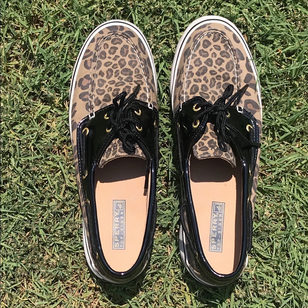 SPERRY TOP-SIDER Leopard/Cheetah Print Sneakers